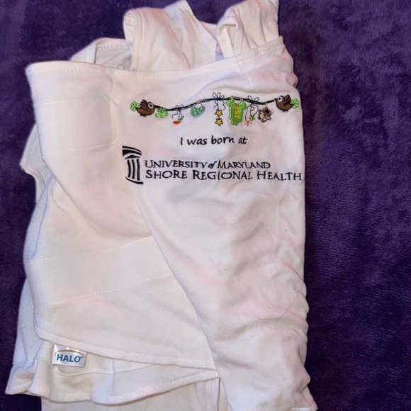 Two (2) HALO 100% Cotton Sleepsack Swaddles NB, 0-3M - Picture 8 of 8